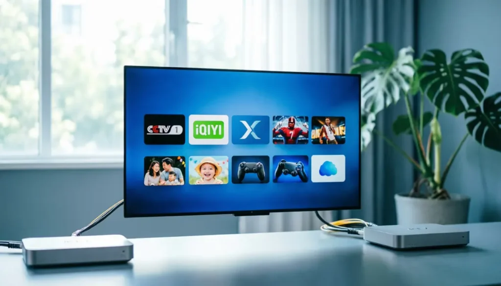 Televizo IPTV installation on Firestick and IBO Player setup screen